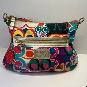 Coach Poppy Signature Pocket Swingpack